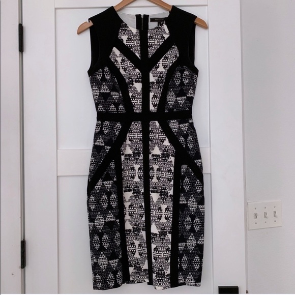 BCBG - Holly Geometric Sheath Dress - Picture 3 of 4